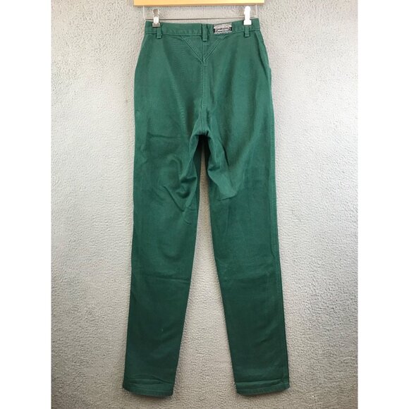 Vintage Rocky Mountain Womens Jeans Mom Green Denim Western Cowgirl Size 30/11 - Picture 3 of 8